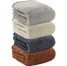Stivă de patru textile de casă cu model tip fagure