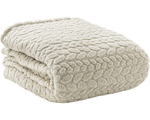 Pătură moale pliată cu model texturat