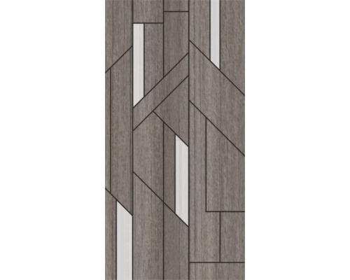 Panouri decorative din lemn cu model geometric pentru decorarea pereților