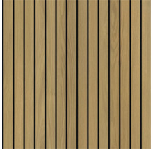 Panou acustic cu lamele din lemn pentru placarea pereților