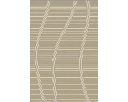 Covor modern 1421 Geo 200x300 cm Tapet cu model de dungi ondulate