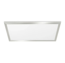 Plafonieră LED dreptunghiulară cu ramă argintie