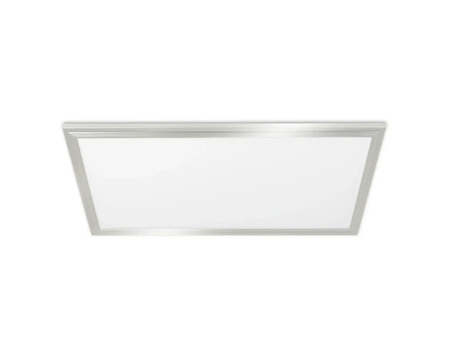 Plafonieră LED dreptunghiulară cu ramă argintie