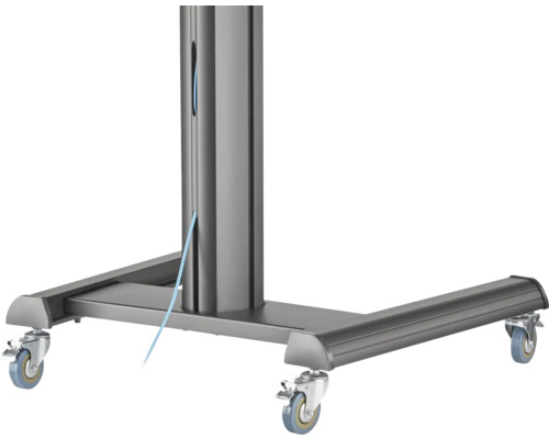 Stativ mobil din metal pentru televizor