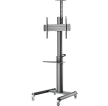 Suport mobil pentru televizor cu raft