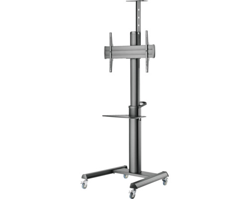 Suport mobil pentru televizor cu raft