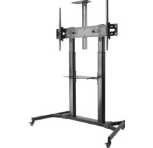 Suport TV mobil cu raft