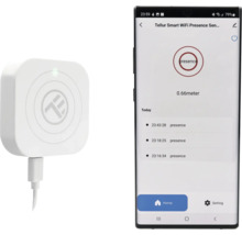 Senzor de prezență Tellur Smart WiFi cu afișaj smartphone