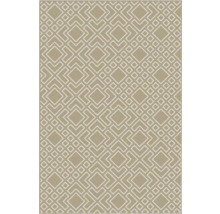 Covor cu model geometric în romburi