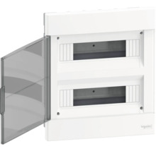 Cutie de distribuție cu ușă transparentă și orificii de montare