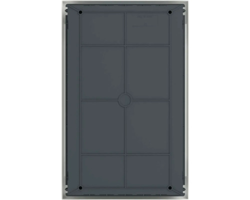 Trapă de revizie din plastic cu cadru dreptunghiular