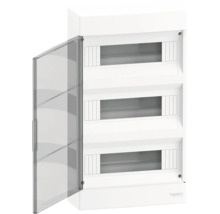 Cutie de distribuție cu ușă transparentă