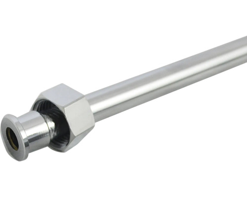 Țeavă metalică cu racord pentru instalații sanitare