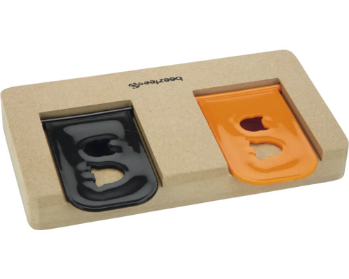 Jucărie de inteligență pentru câini din lemn cu doi glisori