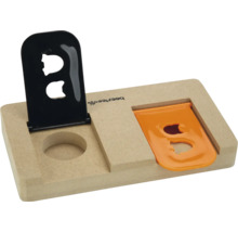 Jucărie din lemn pentru pisici cu doi glisori