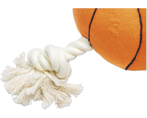 Jucărie pentru câini minge cu sfoară