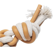 Jucărie pentru câini din funie și lemn