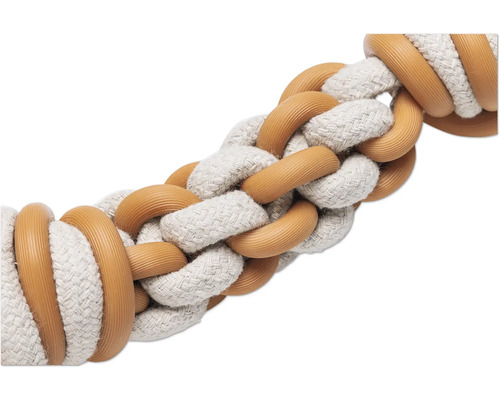 Jucărie împletită din sfoară pentru câini