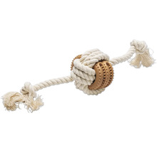 Jucărie pentru câini din sfoară și plastic