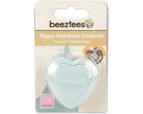 Logo Beeztees Simulator bătăi inimii pentru căței în ambalaj