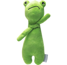 Broască verde ca jucărie de pluș