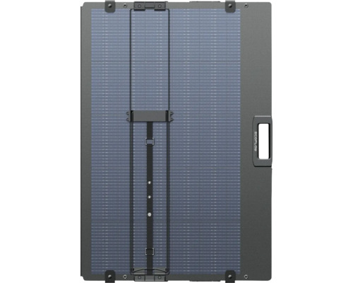 Panou solar pliat pentru generarea de electricitate cu mâner de transport