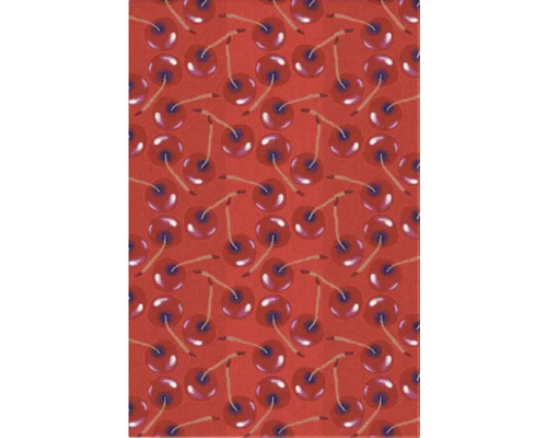 Textil cu model de cireșe