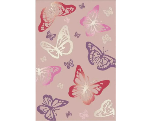 Covor copii Atlas R model fluturi 60x90 cm Covor cu model fluturi