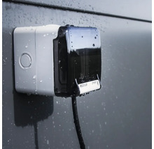 Priză aparentă cu capac rabatabil și cablu