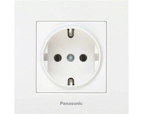 Priză simplă cu împământare Panasonic Karre Plus, alb, | HORNBACH