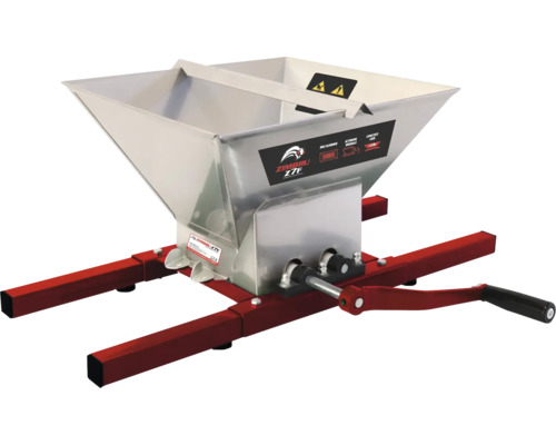 Presă de fructe metalică cu manivelă