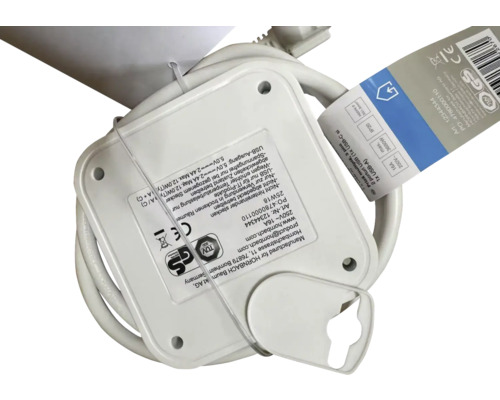 Bloc multipriză cu porturi USB și sigiliul de siguranță verificată TUV