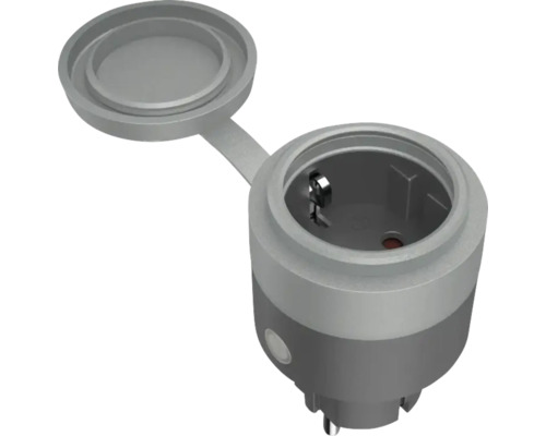 Priză inteligentă (adaptor) Hama max. 2300W, conexiune WiFi, pentru exterior IP44 Priză cu contact de protecție și capac rabatabil