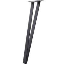 Picior de masă din metal