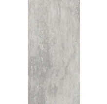 Placă de podea gri cu aspect de ciment.