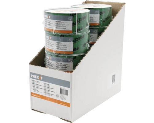 O cutie cu bandă adezivă flexibilă marca Precit