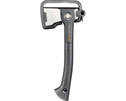 Topor universal Fiskars Ultra XU14, coadă fibră de sticlă Topor Fiskars Ultra pentru despicat lemne cu orificiu de agățare