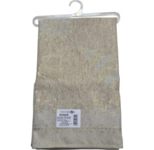 Runner de masă din polibumbac cu dimensiunile de 90 pe 90 de centimetri pe un umeraș