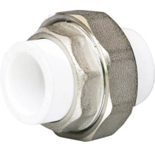 Racord filetat din metal și plastic pentru aplicații sanitare