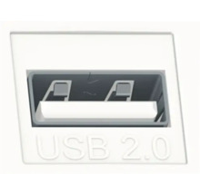 Prim-plan cu port USB 2.0