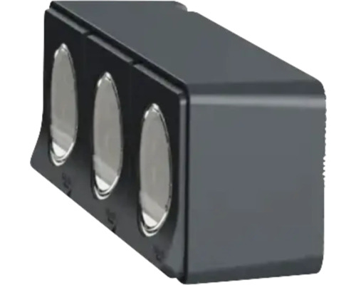 Priza triplă rezistentă la umezeală pentru exterior