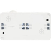 Partea din spate a unei cutii de dispozitiv cu instrucțiuni de instalare și marcaj de conformitate