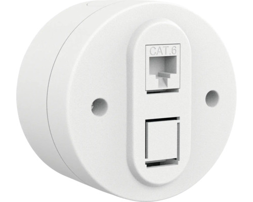 Priza de rețea CAT.6 pentru montare pe perete