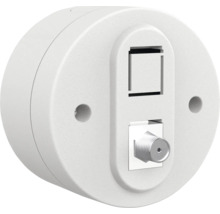 Priză antenă coaxială cu conexiune de date