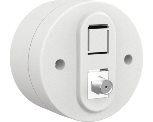 Priză antenă coaxială cu conexiune de date