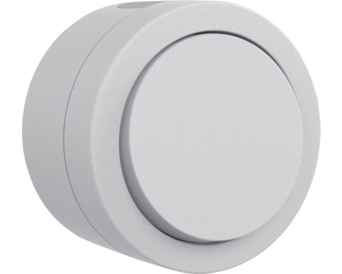 Întrerupător simplu Ovivo xOne IP54 gri, montaj aplicat Întrerupător de perete rotund