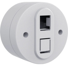 Cutie de date rotundă cu două porturi pentru transfer de date