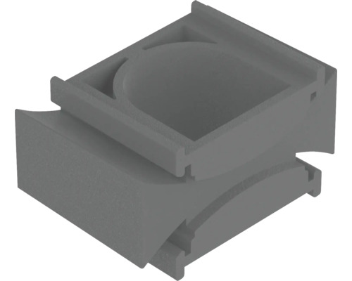 Element de legătură intermediar Ovivo xOne gri Racord tubular