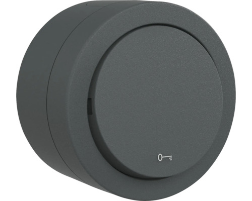 Întrerupător rotund de ușă cu simbolul cheii