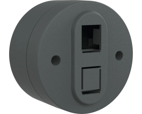 Cutie de conexiuni rotundă cu două orificii pentru cabluri